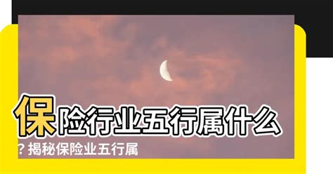 保险行业 五行|2024年保險業五行分析